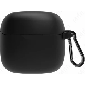 Case Street Casestreet Jbl Tune Flex Kılıf Model Uyumlu Mat Silikon Soft Kancalı Sf7 Siyah