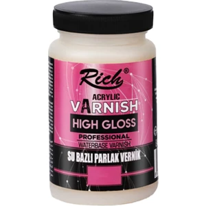 High Gloss Su Bazlı Parlak Vernik 250ML