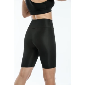 Thin Shop Biker Siyah Şort Tayt - Toparlayıcı Spor Şort Tayt - Sıkılaştırıcı Spor Tayt - Yüksek Bel Spor Tayt