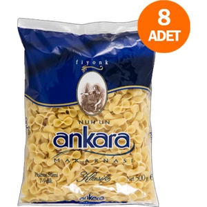 Nuhun Ankara Nuh'un Ankara Fiyonk Makarna 500 gr (8 Adet)