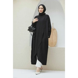 6394-STANDART Tunik Siyah