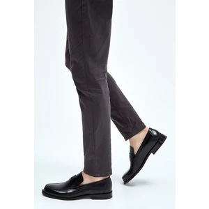 Tamer Tanca Erkek Deri Makosen Ayakkabı Zarif Tasarım ve Kösele Taban ile Rahat Kullanım