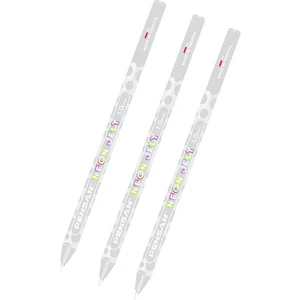 Jel Tükenmez Kalem Beyaz 1.0 mm 3 Adet Beyaz Neon Jel Kalem Beyaz Mürekkepli Kalem
