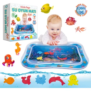 Circle Toys Bebek Su Oyun Matı Tummy Time Karın Üstü Aktivite Zamanı