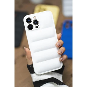 iPhone 14 Pro Uyumlu Airbag Puffer Silikonlu Şişme Kılıf