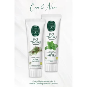 Eyüp Sabri Tuncer Diş Macunu Çam Özlü 90 ml ve Nane Özlü 90 ml