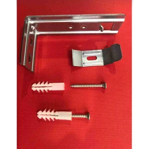 Su Perisi Perde Le Ayak Stor Zebra  çiftli sistem Perde Duvar Montaj Aparatı uzatma le ayak