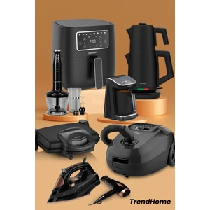 Trendhome 35 Parça Airfryer Sıcak Hava Fritöz Avantajlı Elektronik Evlilik Paketi Mutfak Çeyiz Seti