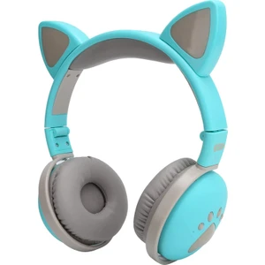 Metafaz Ticaret Metafaz Bk1 Kedi Kulak LED Işıklı Bluetooth 5.0 Kablosuz Katlanabilir Kulaklık