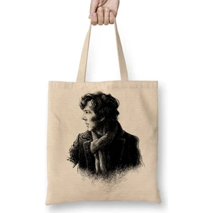 Sherlock Holmes Sherlocked Drawing Bez Çanta Uzun Saplı