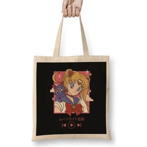 Sailor Moon Senshi Bez Çanta Uzun Saplı