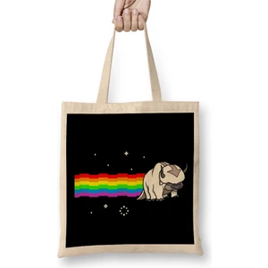 Avatar Last Airbender Appa Nyan Cat Avatar Bez Çanta Uzun Saplı