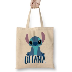 Lilo And Stitch Stitch Ohana Bez Çanta Uzun Saplı