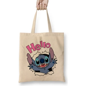 Stitch And Lilo Cute Fun Bez Çanta Uzun Saplı