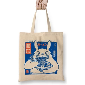 Totoro Ramen Bez Çanta Uzun Saplı