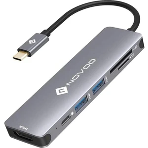 Type-C To 2*usb-A 3.0 Pd 100W 4K HDMI Tf Sd Kart Okuyucu Dönüştürücü Hub