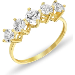 1,25 Carat Beştaş Sarı Altın Yüzük ET73