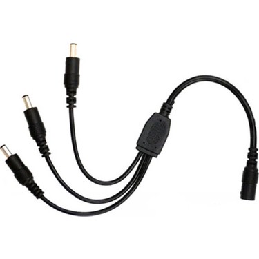Wozlo 3'lü Dc Adaptör Çoklayıcı Kablo 5.5*2.1mm - 1 Dişi 3 Fiyatı