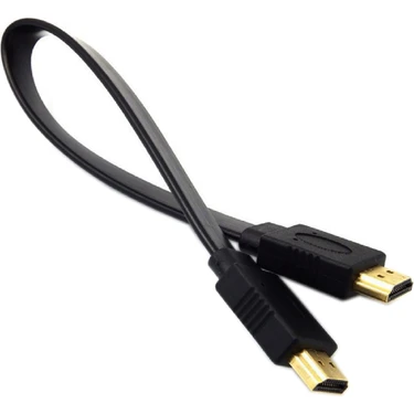 Alfais 4995 Yassı Flat Slim HDMI Kablo Uyumlu 4K Full Hd 4K 60hz 2.0 Uyumlu
