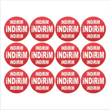 2Mak Sticker Dönkart Indirim Levhası 30 x 30 cm 3mm Dekota Fiyatı