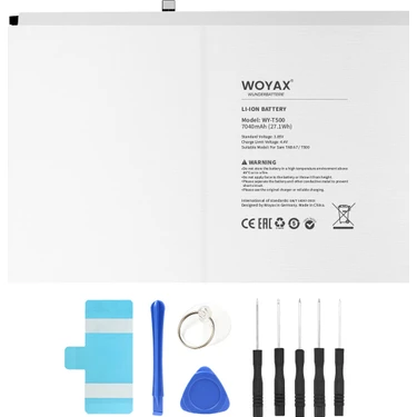 Woyax by Deji Samsung Galaxy Tab A7 Tablet Uyumlu Mucize Batarya Wy-t500 /