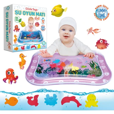 Circle Toys Bebek Su Oyun Matı Tummy Time Karın Üstü Aktivite