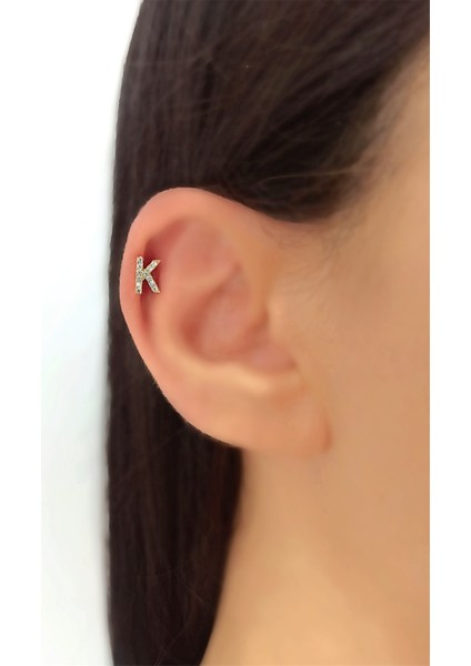 Gold Harf Piercing - K Harfpiercing