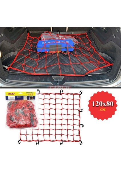 Elastik File 120 80 cm Kırmızı