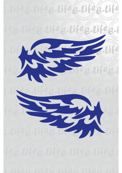 Kanat Stıcker 20 cm x 20 cm fırsatları