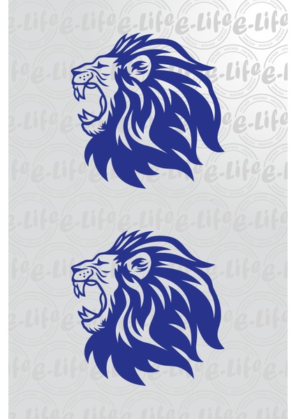 Aslan Lıon Stıcker Yapıstırma 50 cm fırsatları