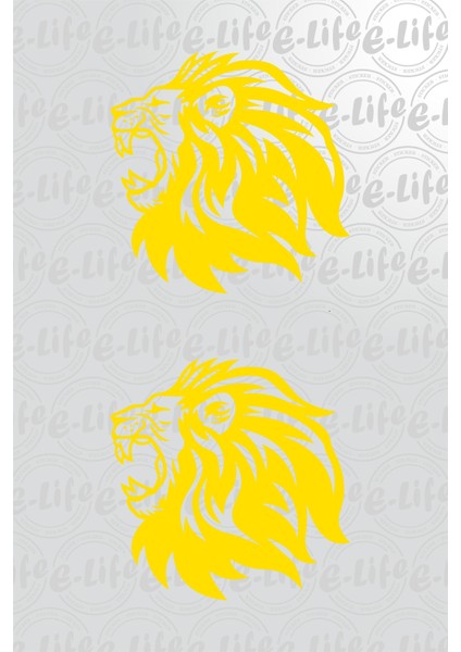 Aslan Lıon Stıcker Yapıstırma 50 cm indirimleri