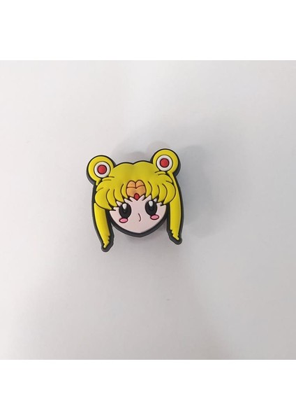Terlik Süsü Silikon Terlik Sandalet Tokası Sailor Moon Süsü Aksesuar