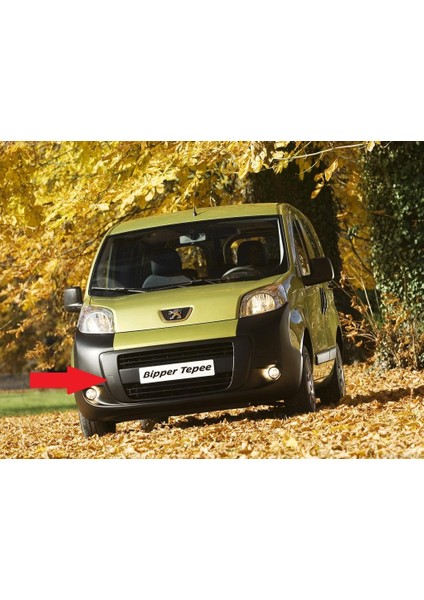 Peugeot Bipper 2008-2015 Ön Tampon Çeki Demir Kapağı 735462219