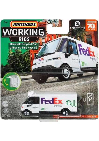 Iş Araçları 70. Yıl Özel Seri Gm Brıghtdrop Zevo 600 N3242 - HLM92