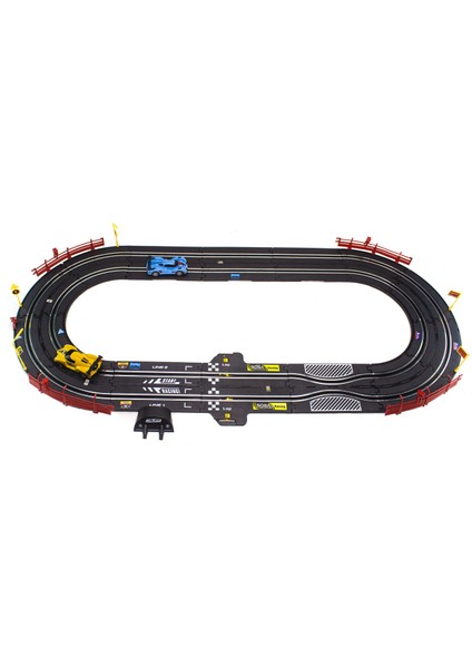 1/43 Ölçek Oyuncak Formula Yarış Pisti Işıklı Iki Kişilik Top Turbo fiyatları