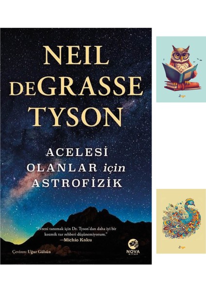 Acelesi Olanlar İçin Astrofizik - Neil Degrasse Tyson Not Defterli Seti - Neil deGrasse Tyson