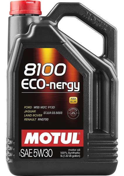 Motul 8100 Eco-Nergy 5W30 5 Litre