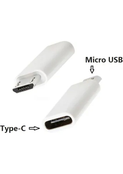 Type-C Micro USB Çevirici Typec Micro USB Dönüştürücü Typec Dişi Micro USB Erkek Çevirici