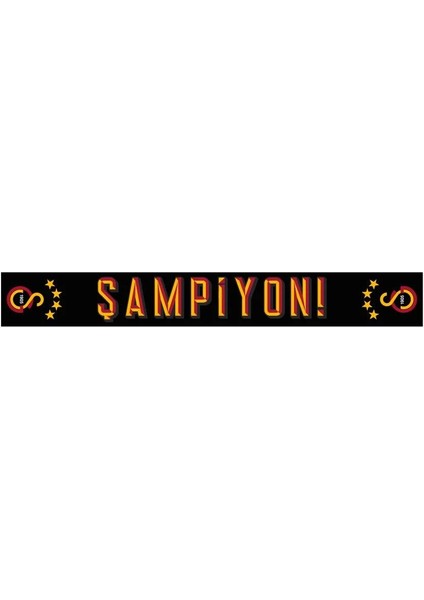 Lisanslı 23. Şampiyonluk Şal Atkı