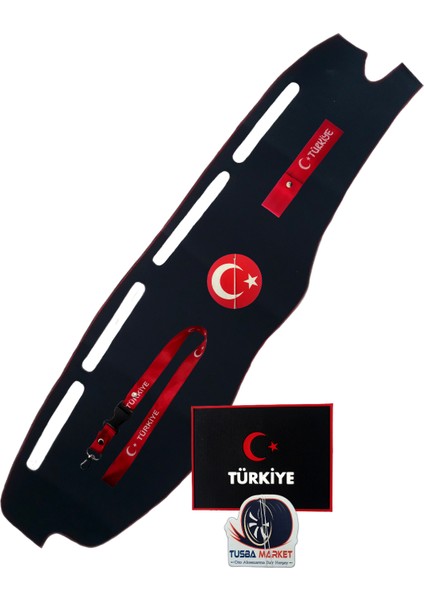 Toyota Corolla Efsane Kasa Torpido Koruma Halısı & Torpido Koruyucu Örtüsü & Havlusu (1992 - 1998)