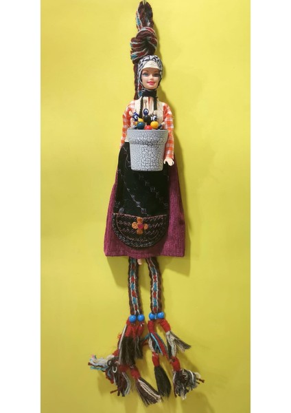 Yöresel Bebek Bahçe Duvar Balkon Süsü 57CM