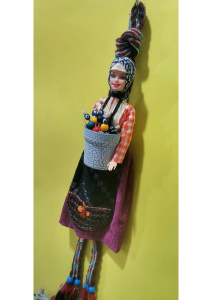 Yöresel Bebek Bahçe Duvar Balkon Süsü 57CM
