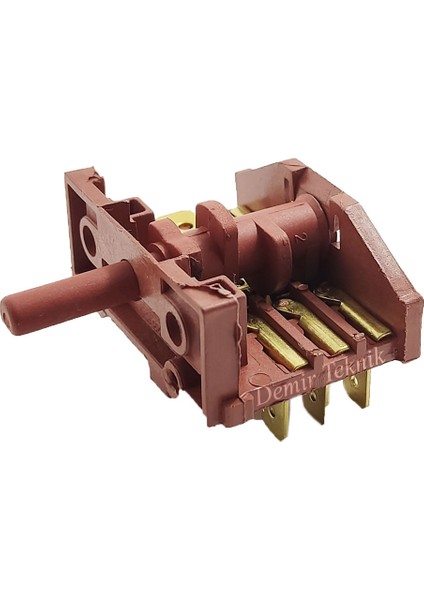 Termikel Fırın Kademe Anahtarı Komutatör Şalter modelleri