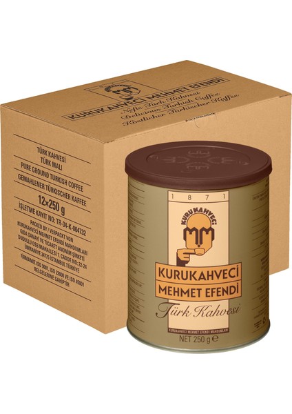 Türk Kahvesi 250 gr x 12