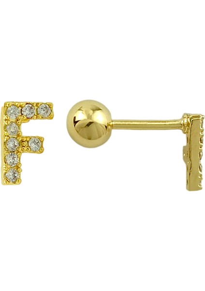 Gold Harf Piercing - F Harfpiercing