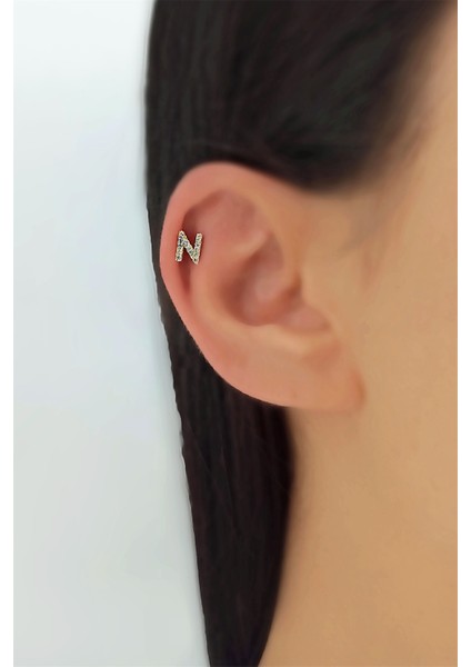 Gold Harf Piercing - N Harfpiercing