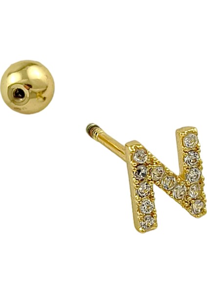 Gold Harf Piercing - N Harfpiercing