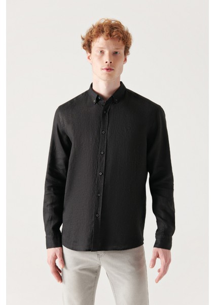 Erkek Kahverengi Casual Suni Deri Jean Kot Kemeri