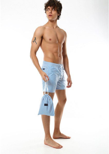 Mavi Erkek Slim Fit Şort Mayo 1001