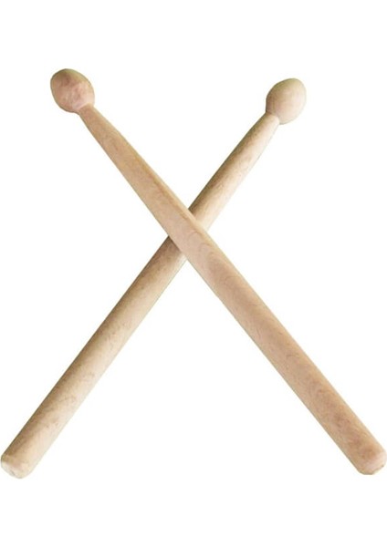 Ahşap Ritim Çubuğu 25 cm 2 Adet